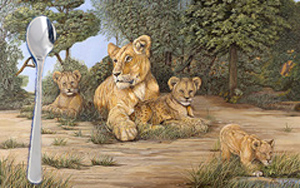 Babysitting-lions